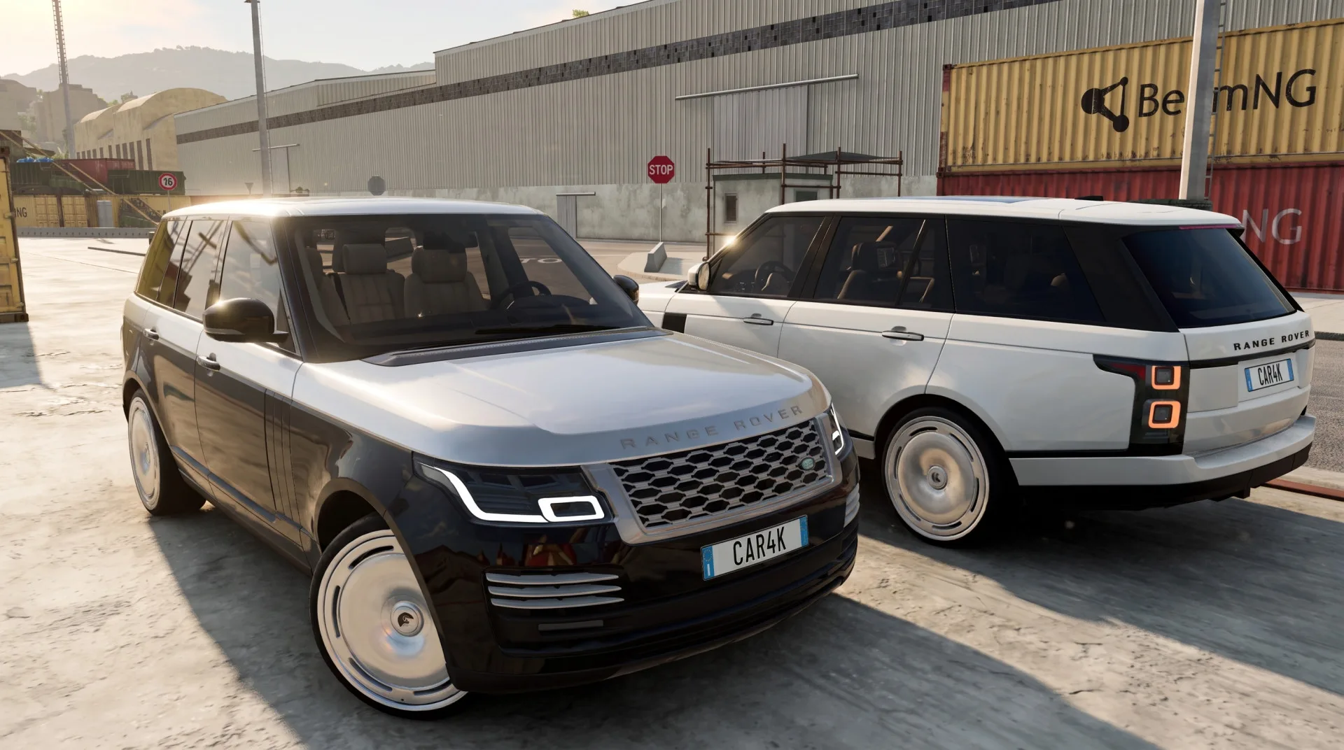 دانلود مود Range Rover Vogue بازی BeamNG.Drive ورژن 0.38