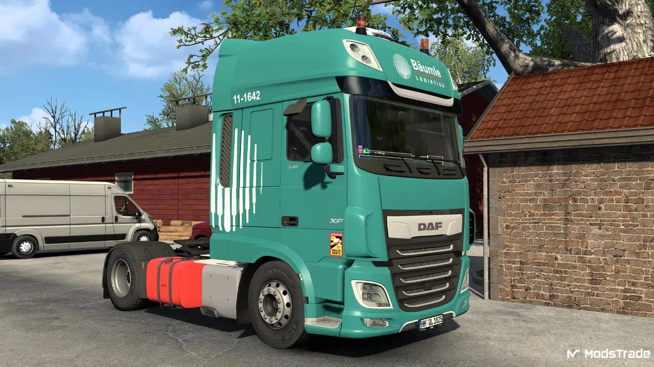 دانلود مود  DAF XF106 MegaMod Rework  برای یورو تراک 2 ورژن 1.60