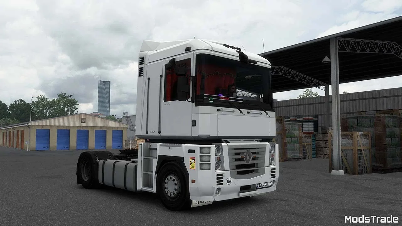 دانلود مود Renault Magnum DXi EEV برای یورو تراک 2 ورژن 1.60