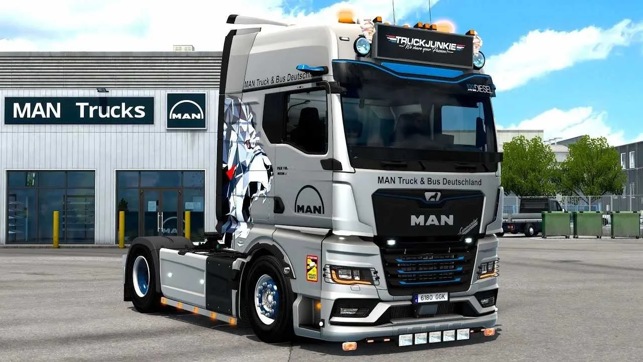 دانلود مود MAN TG3 2020  برای یورو تراک 2 ورژن 1.60
