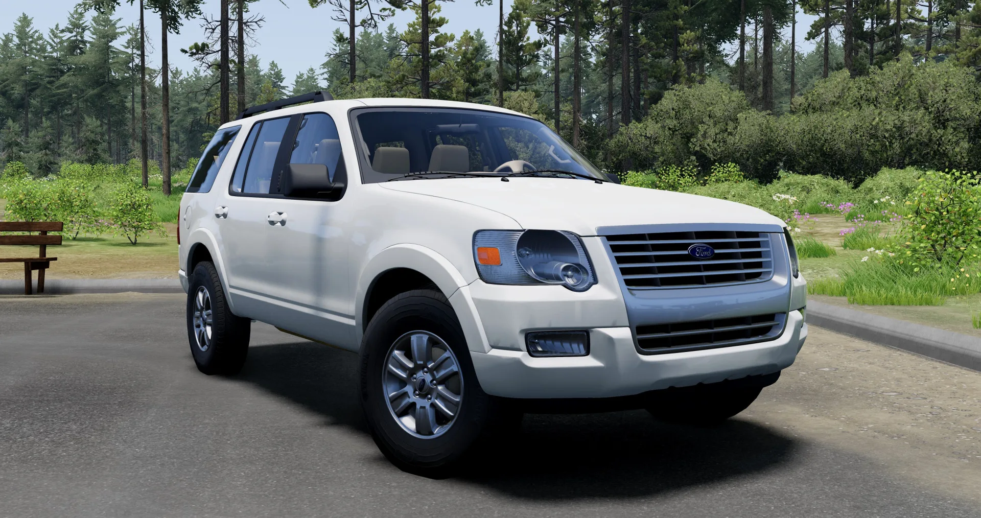 دانلود مود Ford Explorer 2009  بازی BeamNG.Drive ورژن 0.38