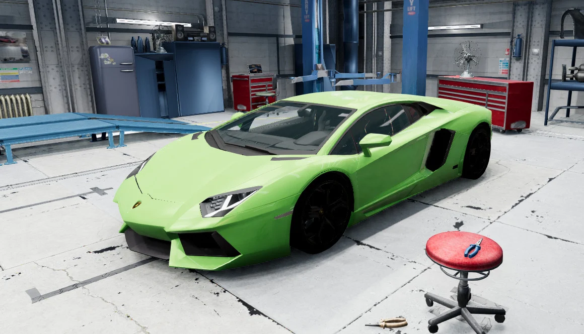 دانلود مود Lamborghini Aventador SVJ بازی BeamNG.Drive ورژن 0.38