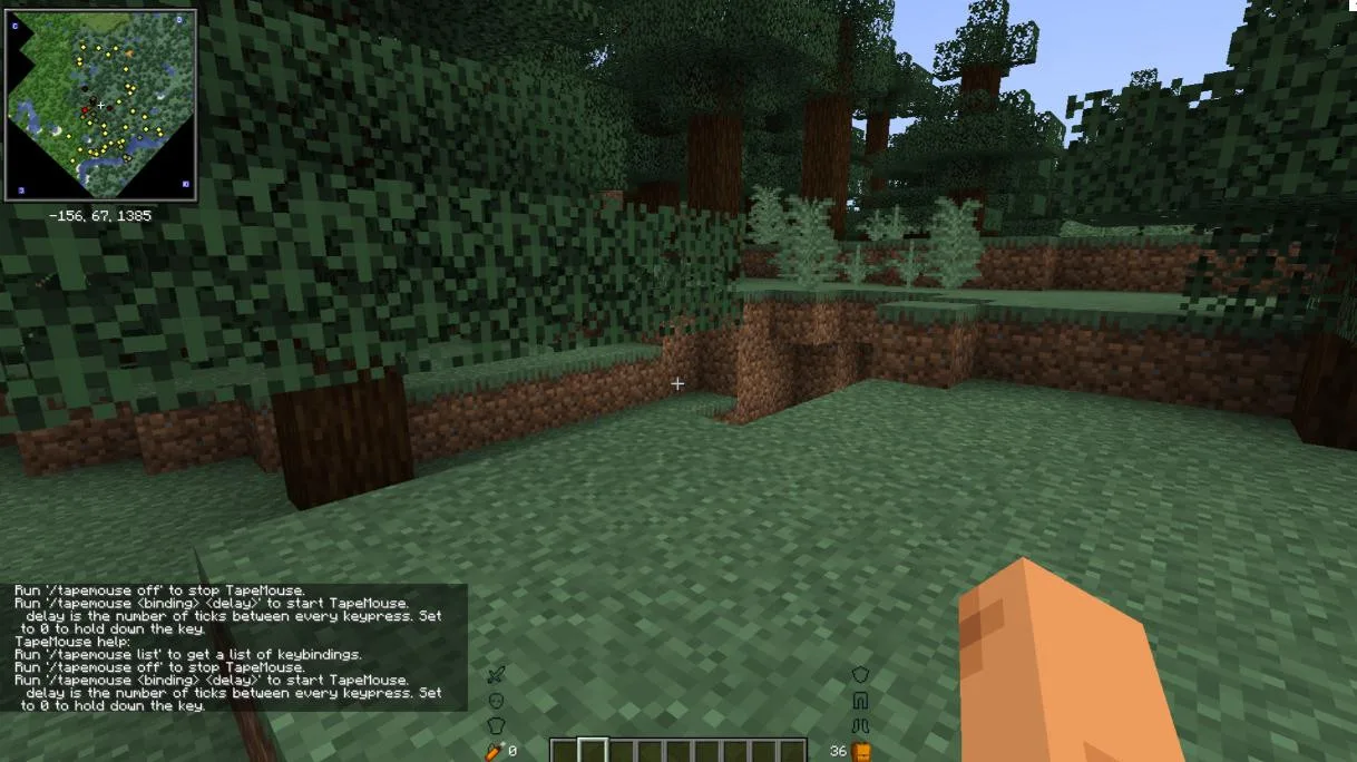 دانلود مود TapeMouse برای Minecraft 1.20.1؛ انجام خودکار فعالیتها با میانبرهای قابل تنظیم 3 دانلود مود TapeMouse برای Minecraft 1.20.1؛ انجام خودکار فعالیتها با میانبرهای قابل تنظیم