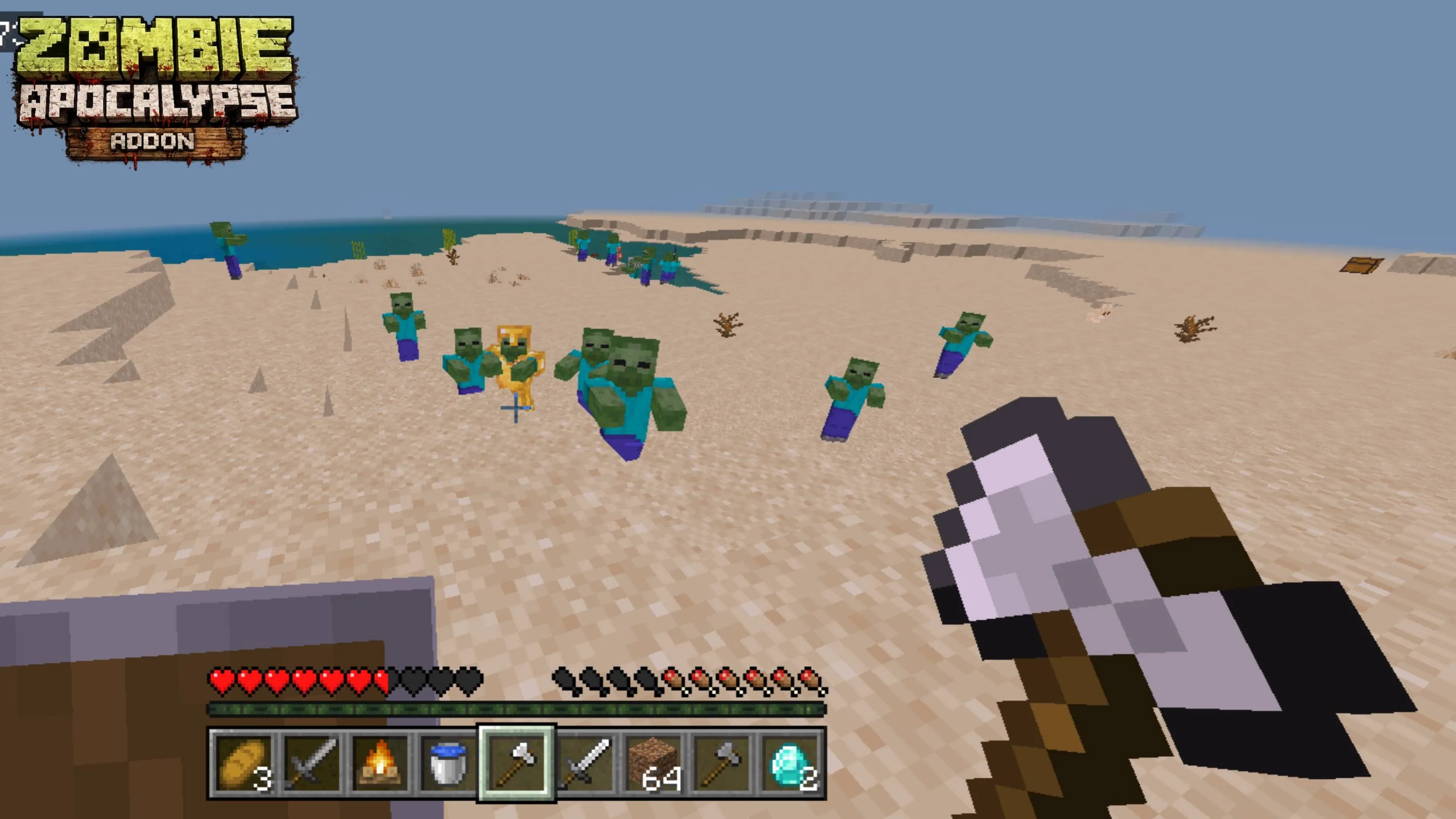 دانلود Addon Zombie Apocalypse MCPE برای Minecraft Bedrock 26.40؛ تجربهای ترسناک در دنیای زامبیها 2 دانلود Addon Zombie Apocalypse MCPE برای Minecraft Bedrock 26.40؛ تجربهای ترسناک در دنیای زامبیها