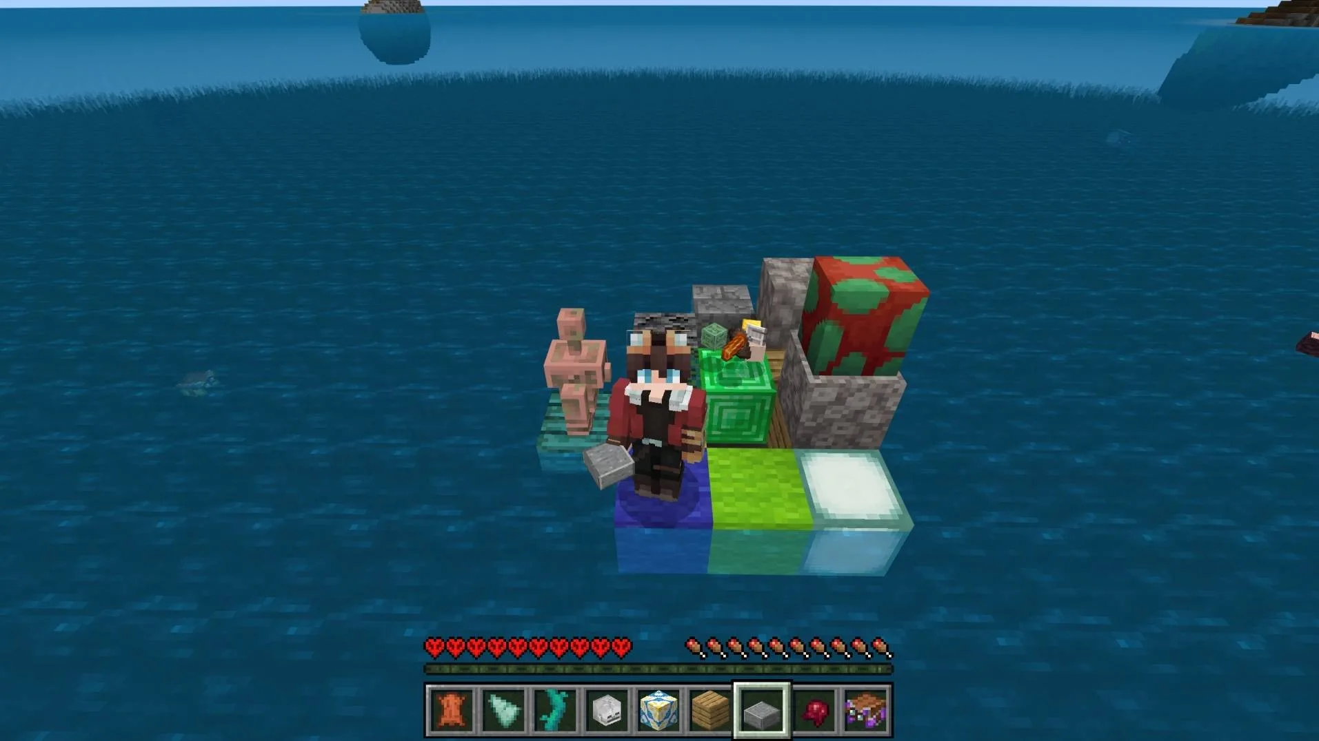 دانلود مپ Ocean One Block Hardcore برای Minecraft Bedrock 26.40؛ چالش بقا روی یک بلاک