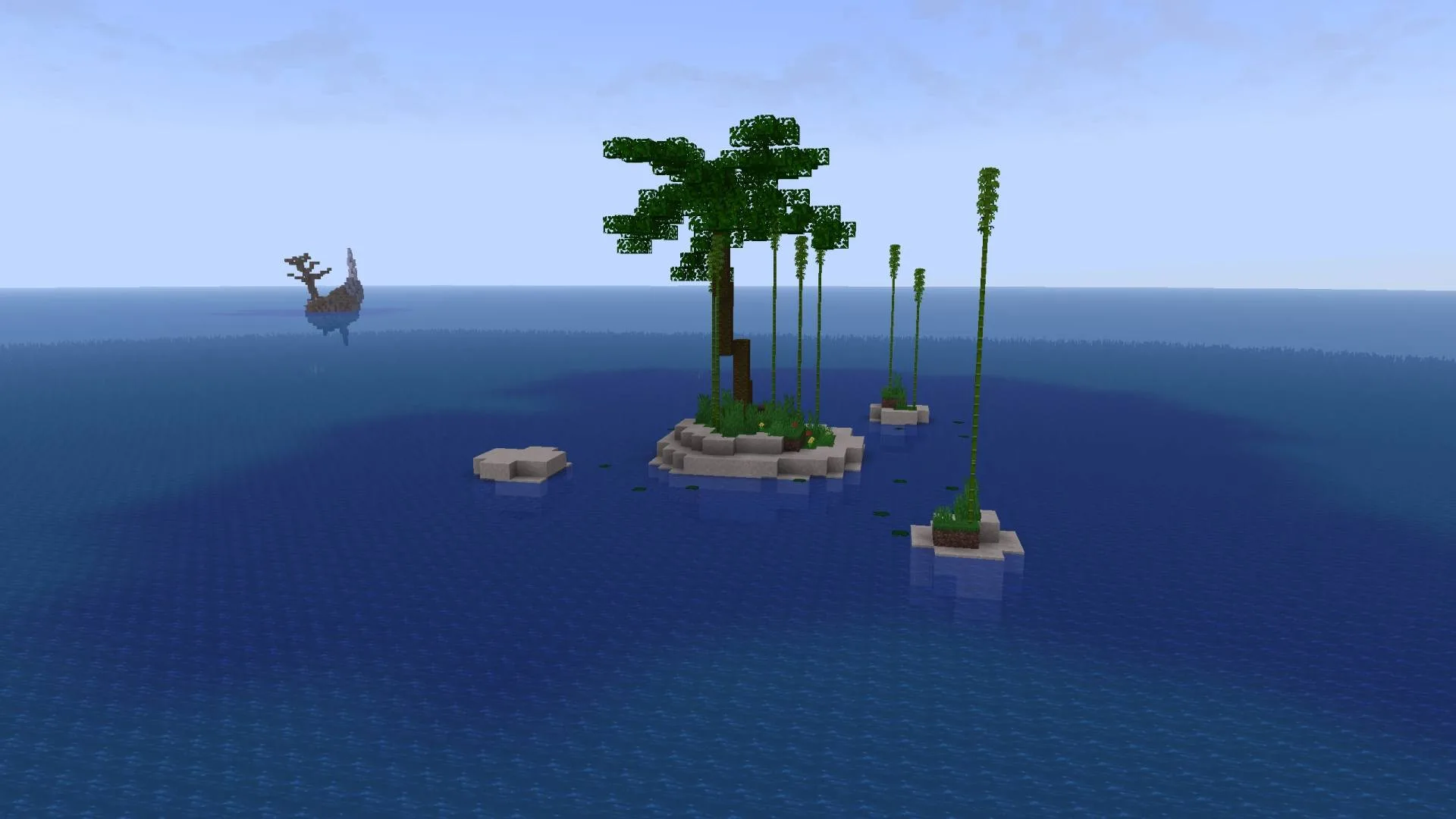 دانلود مپ Ocean One Block Hardcore برای Minecraft Bedrock 26.40؛ چالش بقا روی یک بلاک