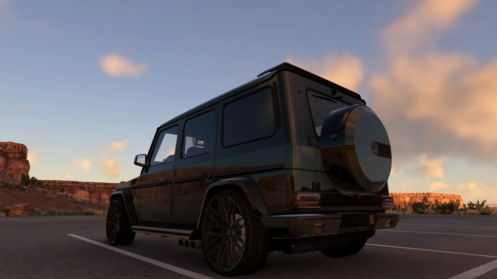 دانلود مود Mercedes-Benz G65 برای BeamNG.drive 0.39؛ شاسی‌بلند قدرتمند مرسدس