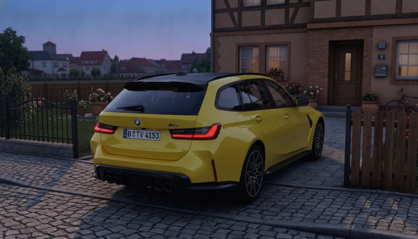 دانلود مود BMW M3 G80 Touring 2023 برای Euro Truck Simulator 2 1.60؛ ترکیب قدرت و فضای خانوادگی در جادههای ETS2 3 دانلود مود BMW M3 G80 Touring 2023 برای Euro Truck Simulator 2 1.60؛ ترکیب قدرت و فضای خانوادگی در جادههای ETS2