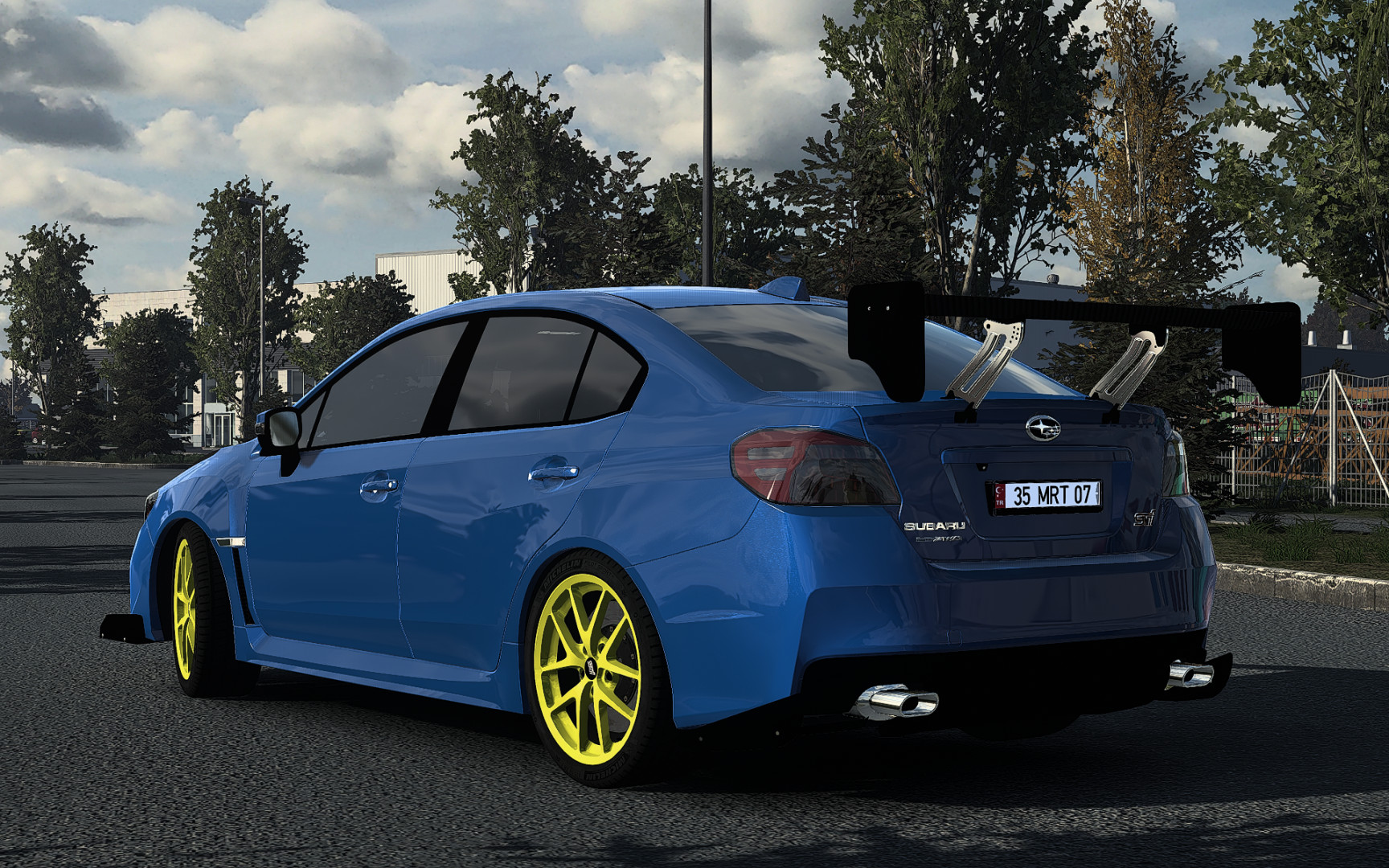 دانلود مود Subaru Impreza WRX STI 2017 برای یورو تراک 2 نسخه 1.60؛ سوبارو اسپرت در جادههای اروپا 2 دانلود مود Subaru Impreza WRX STI 2017 برای یورو تراک 2 نسخه 1.60؛ سوبارو اسپرت در جادههای اروپا