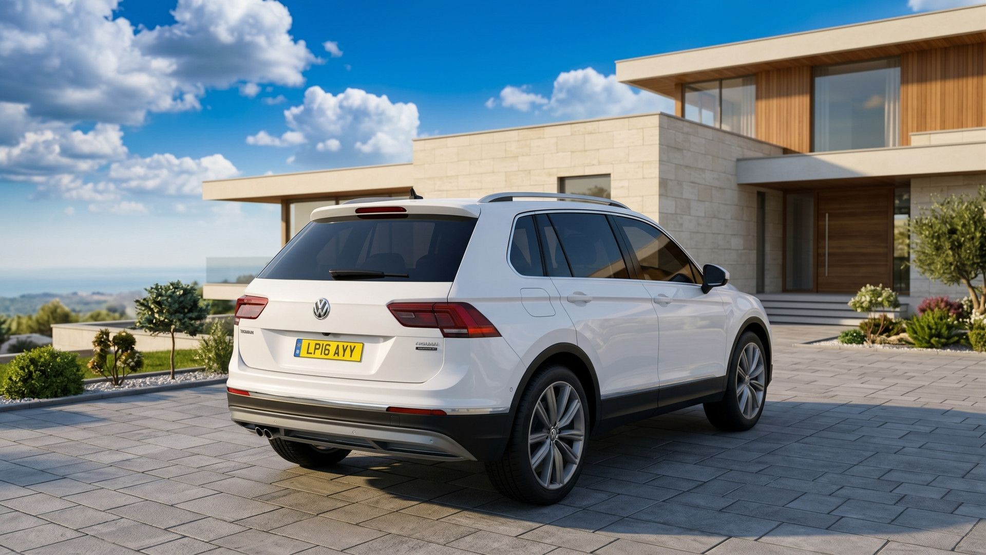 دانلود مود Volkswagen Tiguan 2020 برای یورو تراک 2 نسخه 1.61؛ یک SUV مدرن برای جاده‌های اروپا