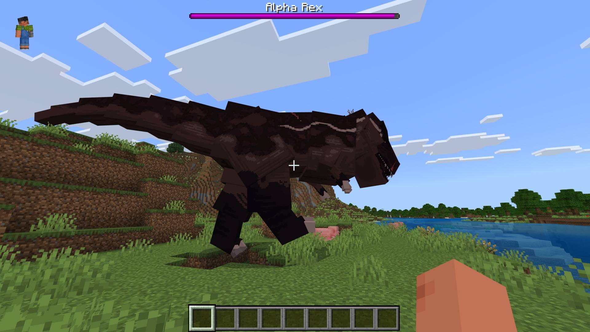 دانلود ادآن T-Rex Boss برای ماینکرافت بدراک 26.40؛ یک دایناسور غولپیکر وارد بازی میشود 2 دانلود ادآن T-Rex Boss برای ماینکرافت بدراک 26.40؛ یک دایناسور غولپیکر وارد بازی میشود