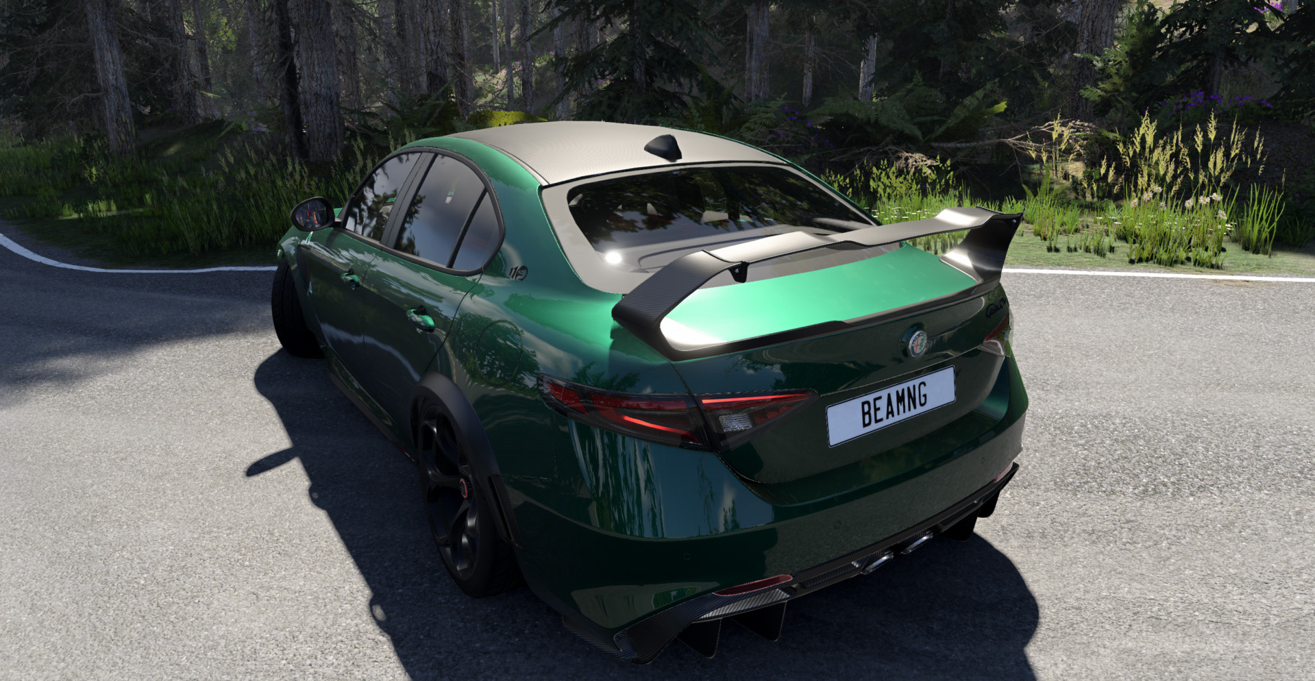 تجربه رانندگی با Alfa Romeo Giulia در BeamNG.drive؛ سدان اسپرت ایتالیایی 2 تجربه رانندگی با Alfa Romeo Giulia در BeamNG.drive؛ سدان اسپرت ایتالیایی